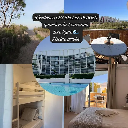 Apartment 1ere Ligne, Vue Mer, Piscine Privee, Wifi, Clim La Grande-Motte